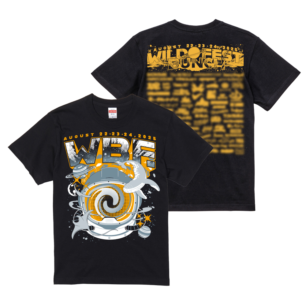 ワイルドバンチ　2025.8.22（金）５枚バラ売り可 オフィシャルグッズ｜WILD BUNCH FEST. 2025 ワイルドバンチフェス